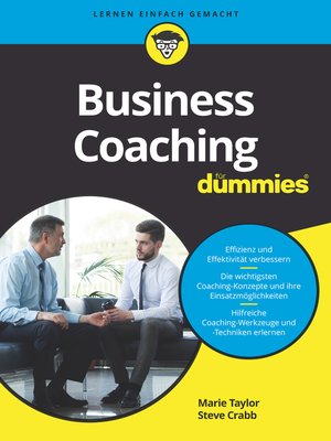 cover image of Business Coaching f&uuml;r Dummies
